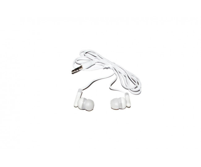 Навушники Econom White, Mini jack (3.5 мм), вакуумні